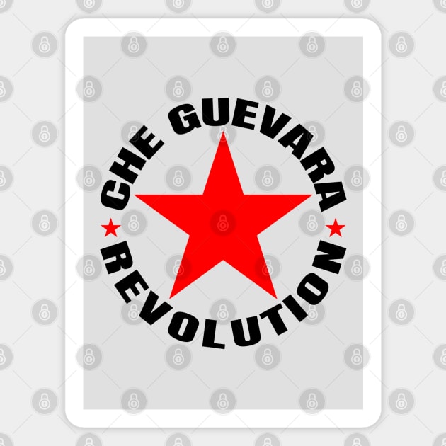 Che Guevara Rebel Cuban Guerrilla Revolution T-Shirt Magnet by HiDearPrint